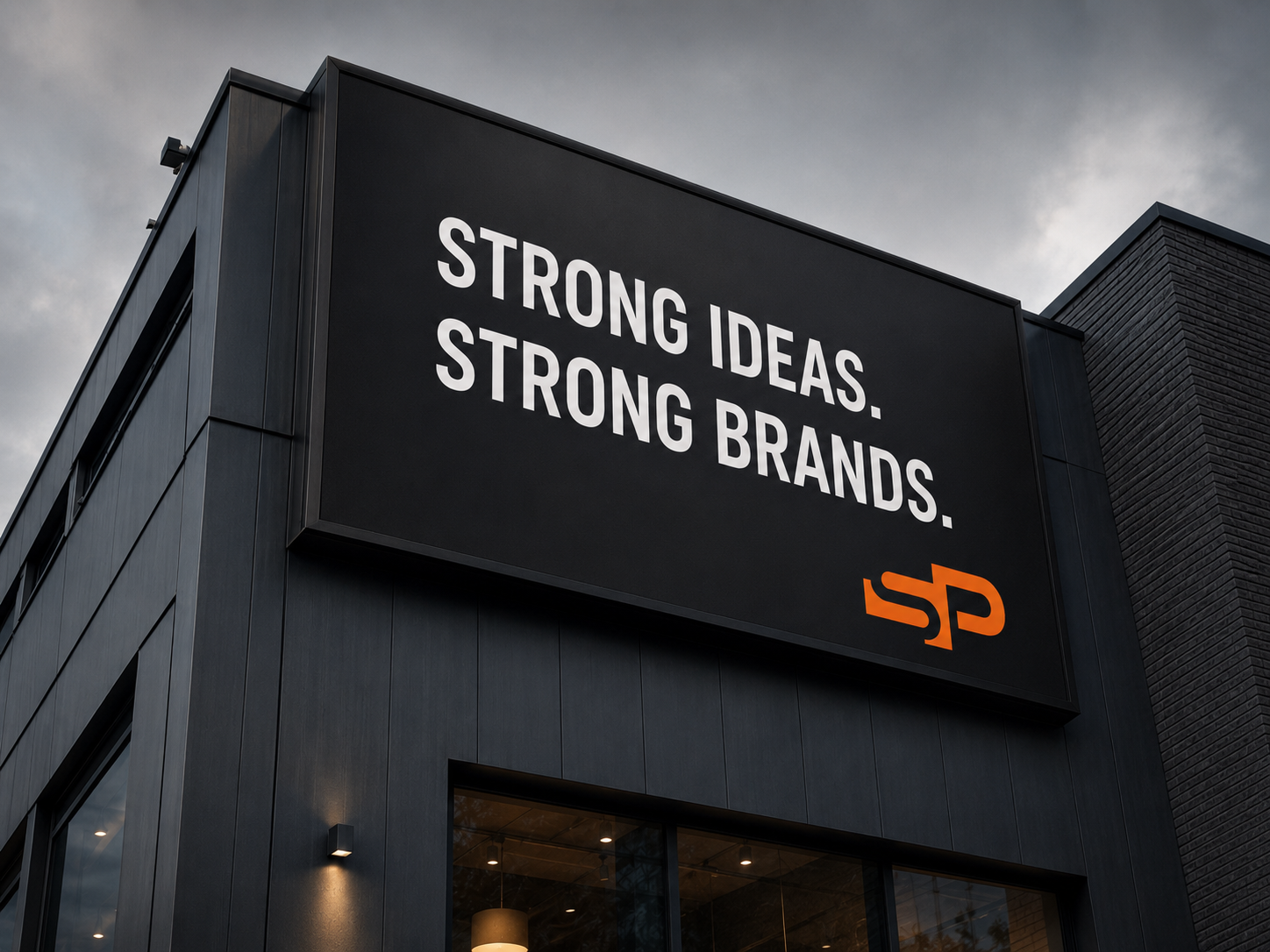 Voorbeeld van SP reclameborden